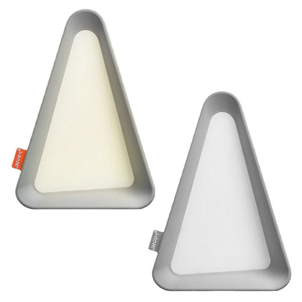 Nattlys Gravity Sensor LED Nattlys med justerbar lysstyrke for omsorg og nattlig atmosfære grå