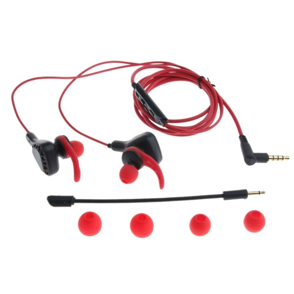 Hörlurar headset headset med mikrofon för Pubg mobil PS4 Xbox röd