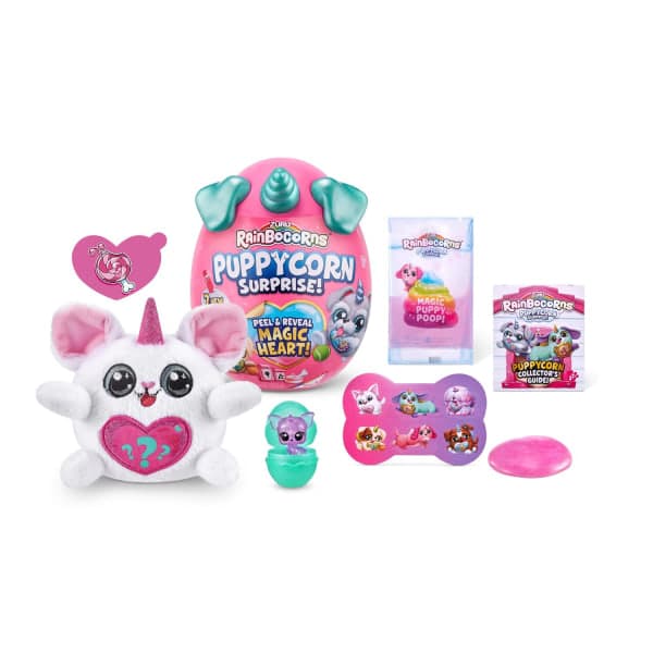 Rainbocorns Puppycorn Surprise Magic Heart monivärinen