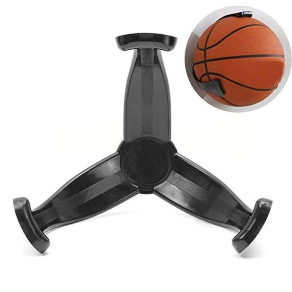 Bollklor, veggmontert basketballholder Fotball, fotball, volleyball sportballlagring Plassbesparende for små barn