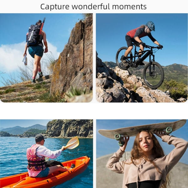 Bröstremfäste Bälte för Go Pro 10 9 8 7 6 5 Action 3 2 Actionkamera Bröstremfäste Adapterhållare Tillbehör