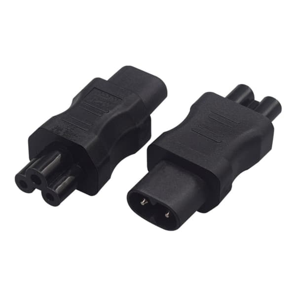 C7 til C8 rett adapter hann til hunn Adapter C7 til C8 adapter Kabeladapter C8 til C13/C8 til C15/C8 til C5 Kompakt- null - C8 til C5