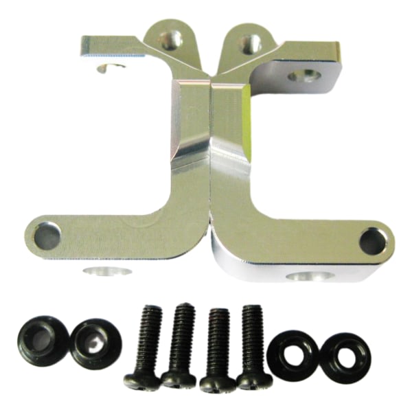 Aluminiumlegering tunge vekter C-nav for 1/8 HPI WR8 RC bildel Sølv