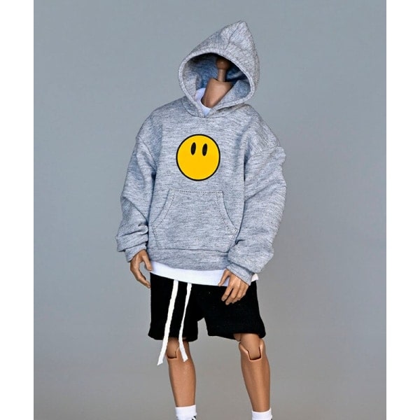 1/6 mittakaava Modetrend Street Hymyilevä kasvo Kiinteä huppu Löysä koko Ulkoilma Urheilu Toppimallinen 12 tuuman toimintahahmo F G