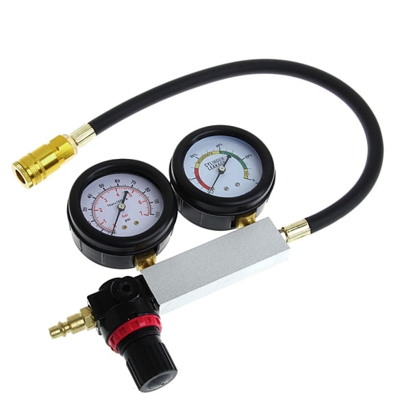 Auto Cylinder Motor Lækage Tester Kompressionsmåler Diagnostisk Detektor