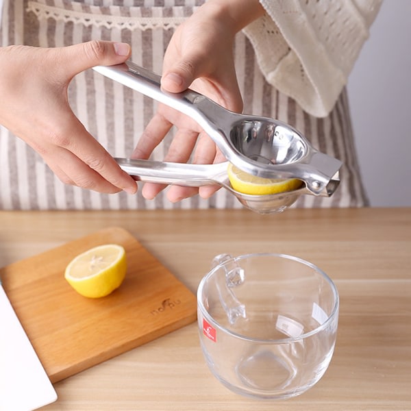Rustfrit stål citron hånd manuel juicer til citron appelsin frugt