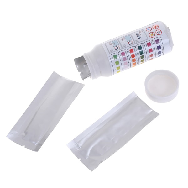 6 in 1 pool PH klor spa bromsyra teststicka cya White onesize White onesize
