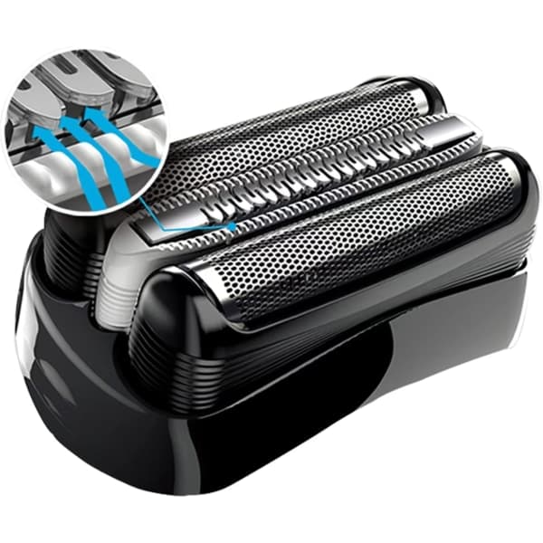 32B S3 Reservehoveder Tilbehør til Series 3 Razor