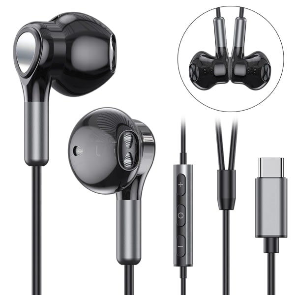 USB-C-kuulokkeet Samsung Galaxy S22 Ultra S21 FE S20 A53:lle