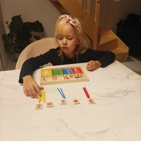Regnekasse til Børn - Trælegetøj