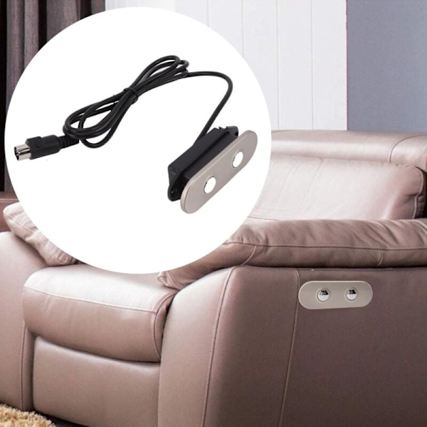 2-knapps Elektrisk Recliner-kontroll med 5-stifts Manuell Brytare för Lyftstolar