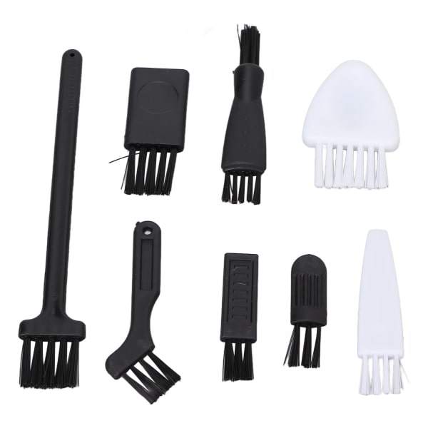 TIMH 8 stk Elektrisk Rakapparat Rengøringsbørste Razor Cleaner Brush Set til Husholdningsapparater Computertilbehør
