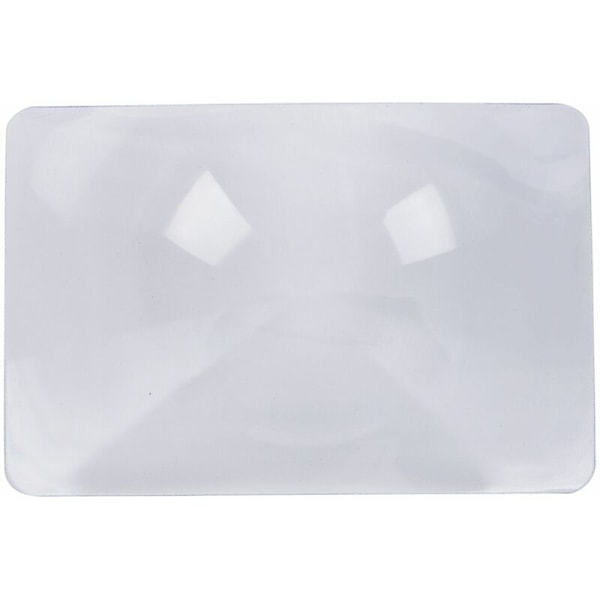 3X Suurennuslasi Fresnel-linssi, 180x120x0,5mm sivukoko