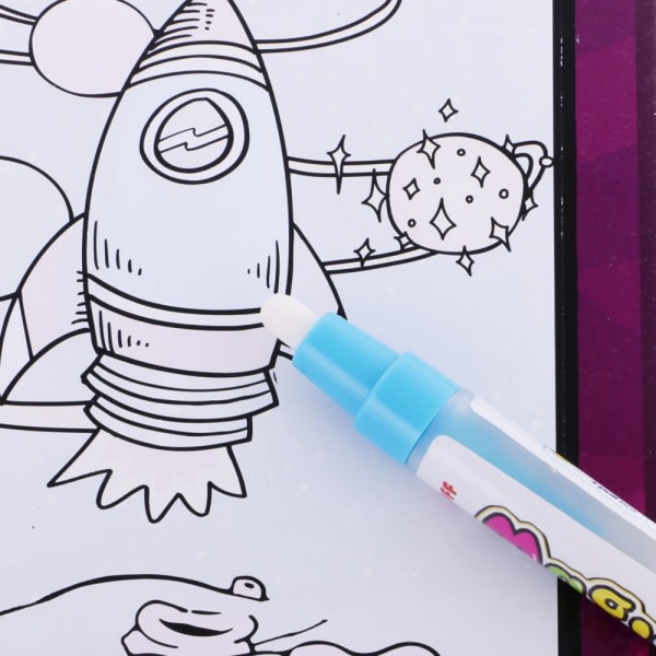 Barn Vattenmålning Skriva Ritning Ritbräda Magic Pen Doodle Toy