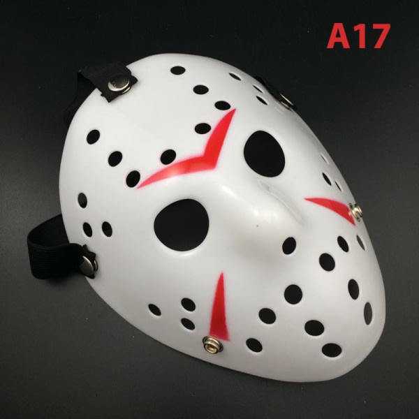 Jason Voorhees perjantai 13. kauhuelokuva Hockey Mask Hallow A17 one size A17 one size