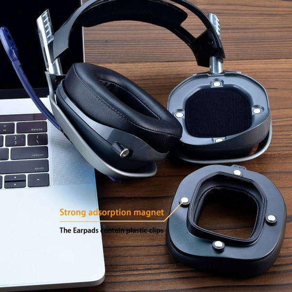 Slitstarka öronkuddar Pannband Memory Sponge Öronkudde för Astro A40TR Headset A