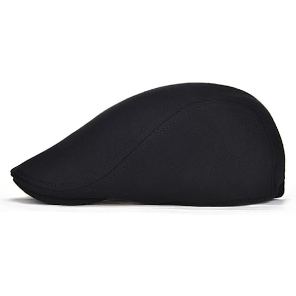 2-pack bomulls kepsar för män, mjuka kepsar, basker