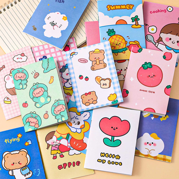 Mini Memo notepad lined notebook smooth write for Preschool Clasr Reward Kids null - 1