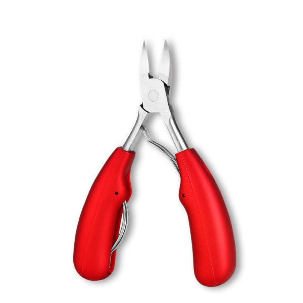 Tåneglsklipper Fjernelse af Død Hud Neglekorrektion Nipper Indgroede Rød one size Red one size