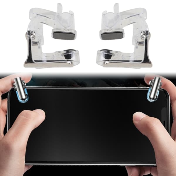 For Pubg Mobile Spil Controller Telefon Gamepad Trigger Aim Shooter Knap Joystick Metal Til Android Mobiltelefon