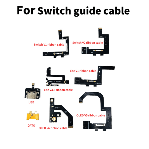 8 kpl/setti Core-siru Nintendo Switch Oled Lite -konsolille Flex C