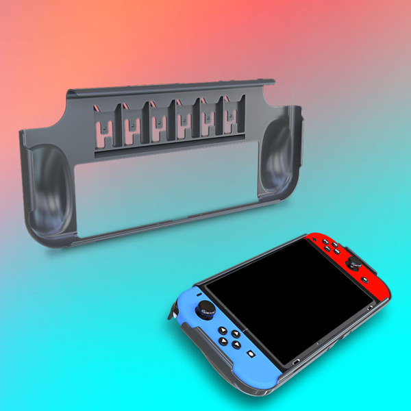 Fodral Speltillbehör Resväska Switch-fodral Skydd Kompakt kvalitetsmaterial tillverkat för OLED Svart