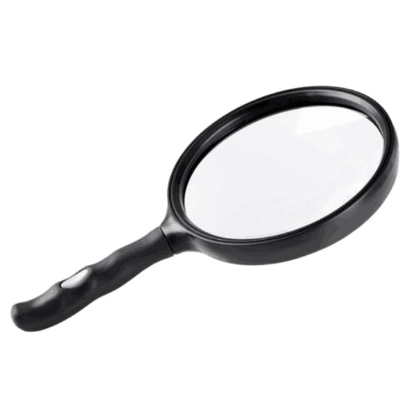 Fickförstoringsglas med plasthandtag förstoringsglas för observationsläsning