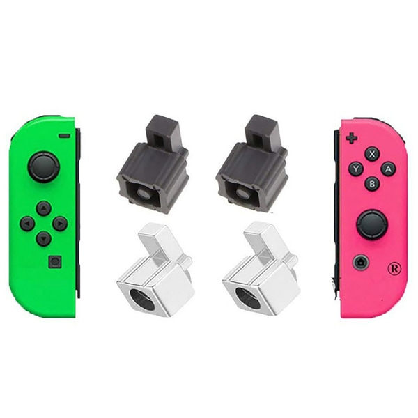 Metall vänster höger skjutreglage spänne lås spärrfäste för Nintendo Silver B Silver B