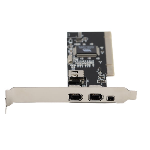PCI 4-portars Firewire IEEE 1394 1394A 4/6-stifts styrkortsannons PCIE till 1395