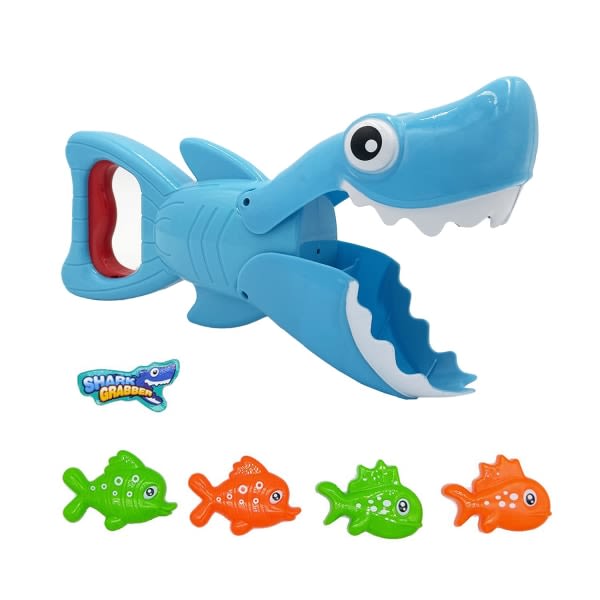 1 badvatten Shark Gripper leksak fisk spel set Badleksak fri från form