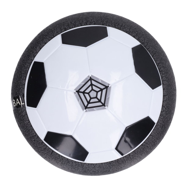 LED Hover Fodbold Interaktiv Batteridrevet Flydende Fodbold Fodbold Legetøj med LED Lys Blødt Foam Bumper Sort
