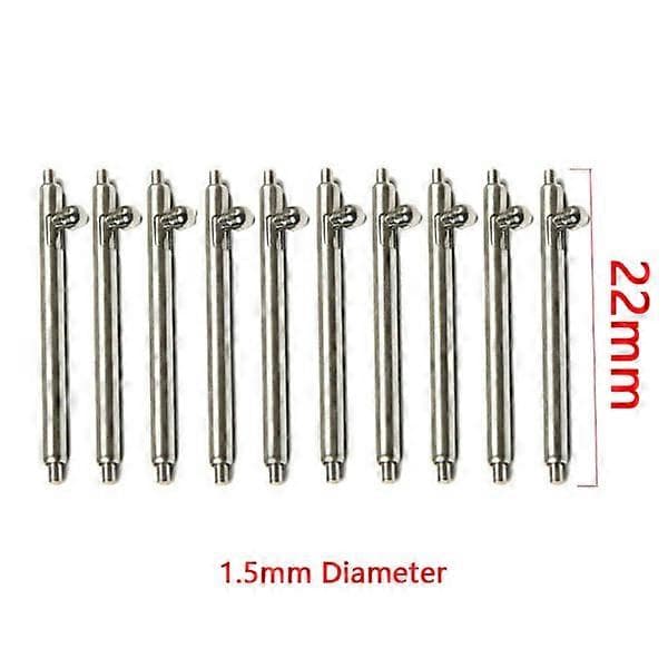 10 pcs/lot Watch Easy Switch Spring Bar 22mm 1.5mm Diameter 22mm1.5mm Diameter