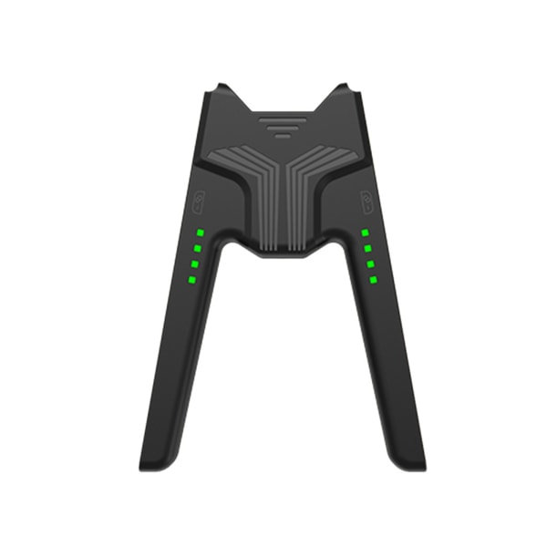 Kontroller Venstre og Høyre Hurtiglading Grip V-formet Trådløs Spillkontroll med 3,5 mm Lydkontakt for Switch OLED-konsoll B