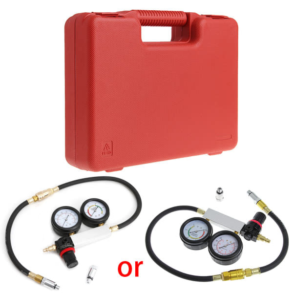 Auto Cylinder Motor Lækage Tester Kompressionsmåler Diagnostisk Detektor
