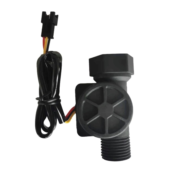 DN15 1-30L/min Vandstrømsensor G1/2 4-punkts Flowmåler Tæller Vandkontrolkontakt til Vanding Kemisk Industri