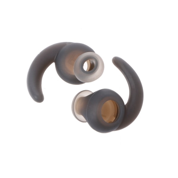 Öronproppar in-ear mattor EarTips för Synchros Reflect BT Mini BT hörlurar Propa Black Black
