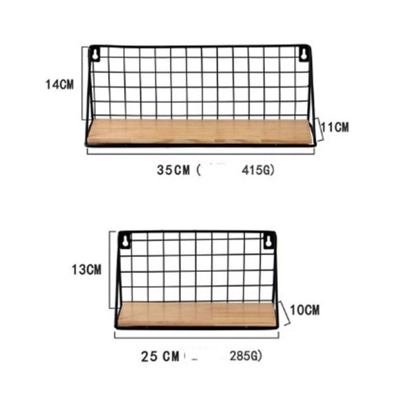 1/2 st Pegboard Hylla Set Stål Pegboard fästen STORA large