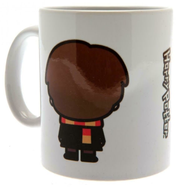 Harry Potter Chibi Knap Mug En Størrelse Hvid Hvid En Størrelse