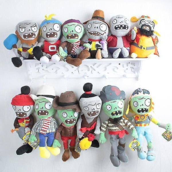 Kasvit vs. Zombien, Pehmoinen Zombiekasvi, Täytetty Pehmolelu, Vauva (11cm-30cm)