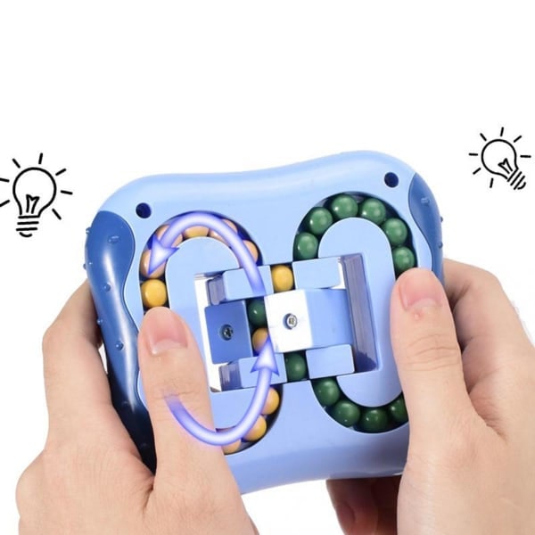 Pack Bean Handhållen Leksak Fingertop Cube Bärbara Leksaker för Barn