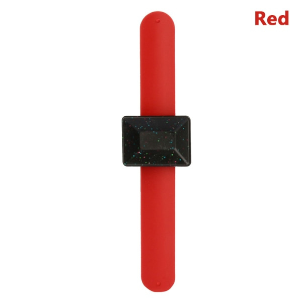 1. Salong Hårtilbehør Armbånd Armbånd Dye Hårholder Rød
