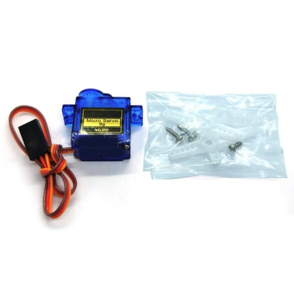SG90 Mikro Servo Moottori TowerPro 9G RC Robotti Helikopteri Lentokone Sininen 180° Blue 180°