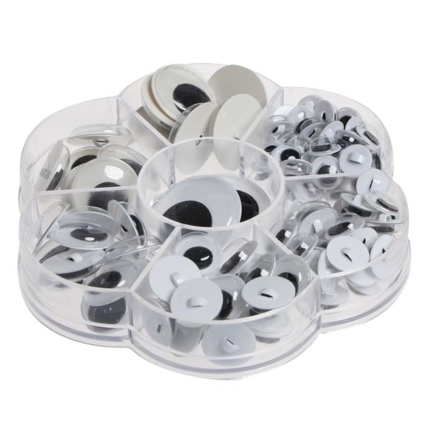 128 kpl Valinnaisia ​​Heiluvia Googly-Silmiä Leikkieläinten Scrapbooking DIY-Käsitöihin
