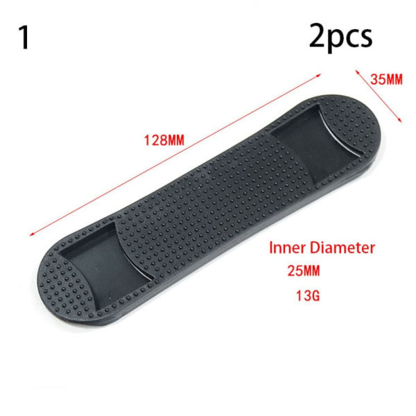 2 kpl Reppuksien Olkahihnan Pehmusteet 128X35MM 128x35mm