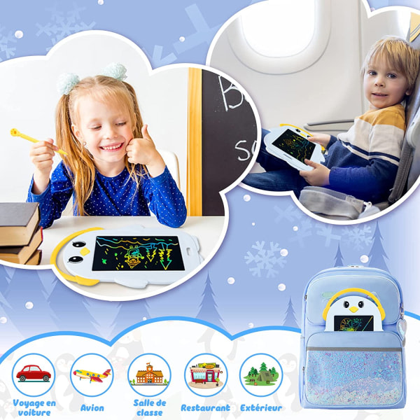 LCD-tegneplade til børn (pingvinen), Doodle Board Learnin