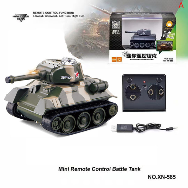 Fjärrkontroll Small Tank Ultra-liten Mini RC Crawler Driving M A one size A one size