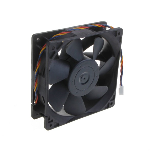 DC børsteløs CPU-serverblæser 12x12x3,8cm 210CFM 6000RPM 4Pin 4Wire PWM Automatisk temperaturstyring Køler fra QFR121