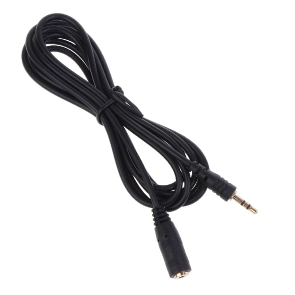 2,5 mm Audio-jatkokaapeli 3-napainen uros-naaraskaapeli Kuulokkeiden AUX-kaapeli Mikrofonit 2,5 mm portilla 1,5 m