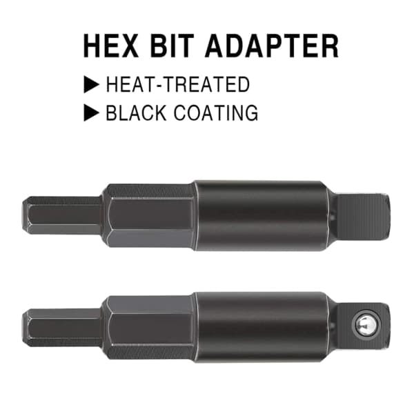 Ratschenøgle Ratschenøgle 3/8\" til 1/4\" med sekskant adapter