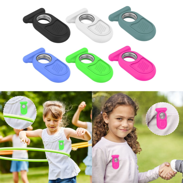 Beskyttende deksel Deksel for Smarttag 2 Tracker anti-ripe nøkkelring Lysende rosa